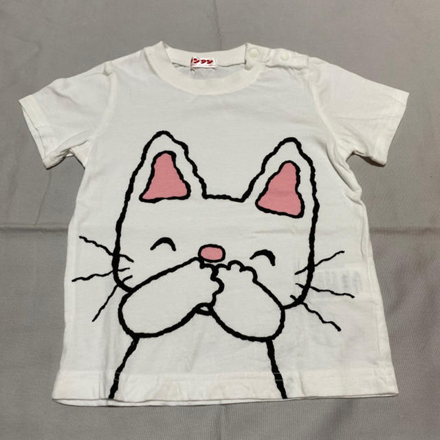 アカチャンホンポ(アカチャンホンポ)のノンタン 半袖 Tシャツ 90 2種 キッズ/ベビー/マタニティのキッズ服女の子用(90cm~)(Tシャツ/カットソー)の商品写真