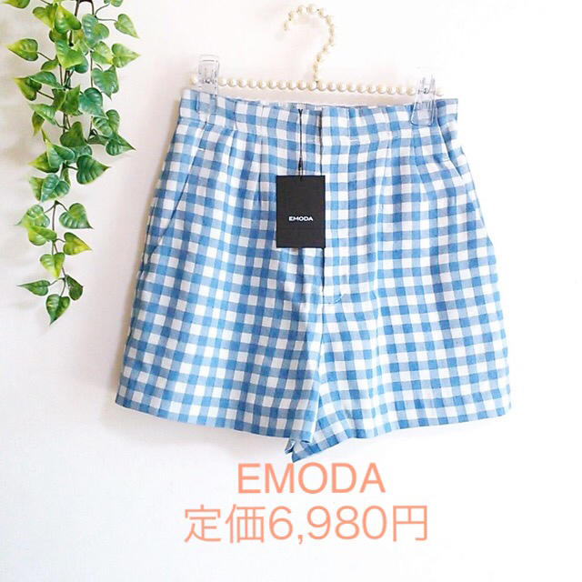 EMODA(エモダ)のEMODA ❁*°. コットン100%:*ナチュラルショーパン レディースのパンツ(ショートパンツ)の商品写真