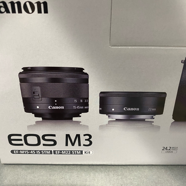 キャノン　Canon M3 本体　単焦レンズ