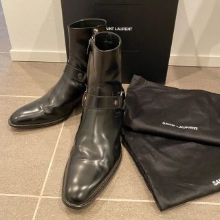 サンローラン(Saint Laurent)のSAINT LAURENT PARIS リングブーツ (ブーツ)