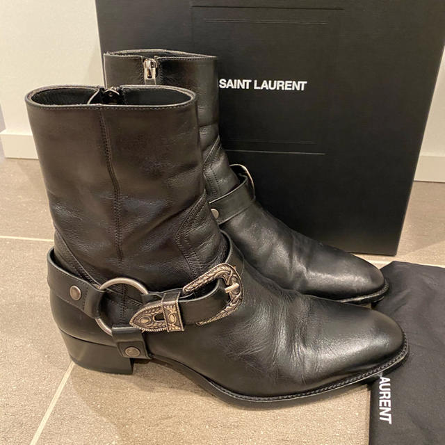 Saint Laurent(サンローラン)のSAINT LAURENT PARIS リングブーツ  メンズの靴/シューズ(ブーツ)の商品写真