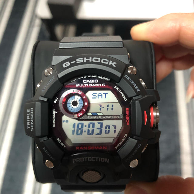 G-SHOCK(ジーショック)のCASIO G-SHOCK カシオ GW-9400J-1JF RANGEMAN メンズの時計(腕時計(デジタル))の商品写真