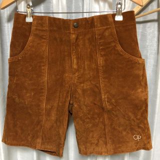 オーシャンパシフィック(OCEAN PACIFIC)のオーシャンパシフィック　本革ショートパンツ(ショートパンツ)