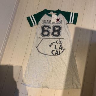 グリーンパークス(green parks)のTシャツワンピース110cm(ワンピース)