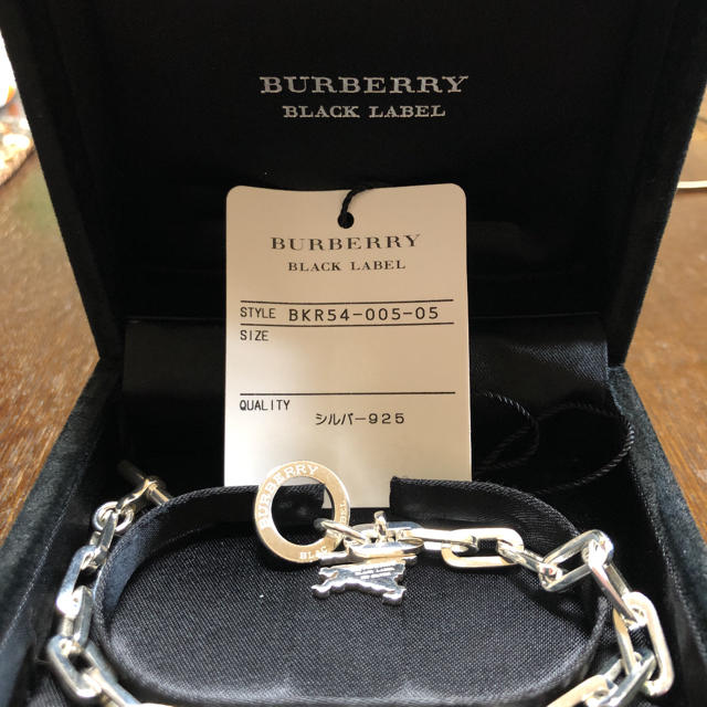 BURBERRY BLACK LABEL(バーバリーブラックレーベル)のバーバリーブラックレーベルブレスレット メンズのアクセサリー(ブレスレット)の商品写真