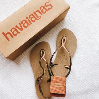 ハワイアナス(havaianas)のハワイアナス havaianas ビーチサンダル LUNA ルナ スリム(ビーチサンダル)