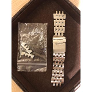 ブライトリング(BREITLING)のブライトリング　オールドナビタイマー　純正ブレス　サテン仕上げ　22mm(腕時計(アナログ))