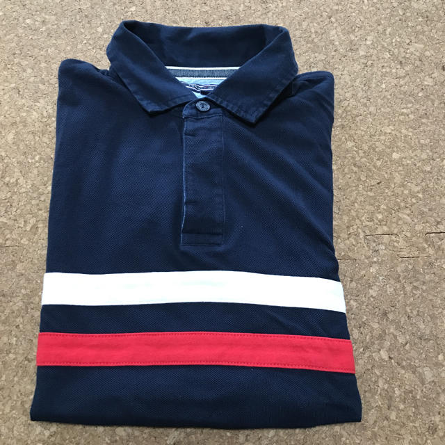 TOMMY HILFIGER(トミーヒルフィガー)のTommy Hilfiger ポロシャツ　半袖　　M メンズのトップス(ポロシャツ)の商品写真