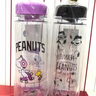 ピーナッツ(PEANUTS)のスヌーピー クリアボトル2つ(弁当用品)