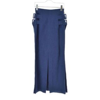 大人気】Mame Kurogouchi 17SS リネン マキシスカート-