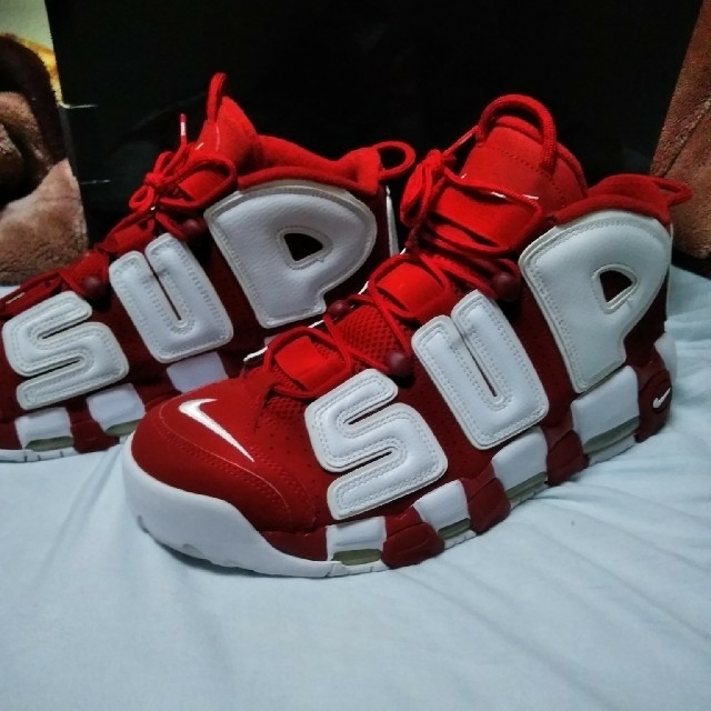 Supreme AIR MORE UPTEMPO 30cm/us12