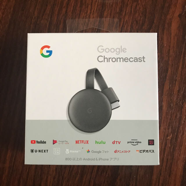 Google Chromcast 第3世代  2K対応