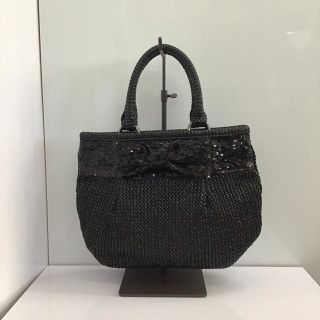 お気に入りの ANTEPRIMA MISTO カゴ バッグ グレー かごバッグ