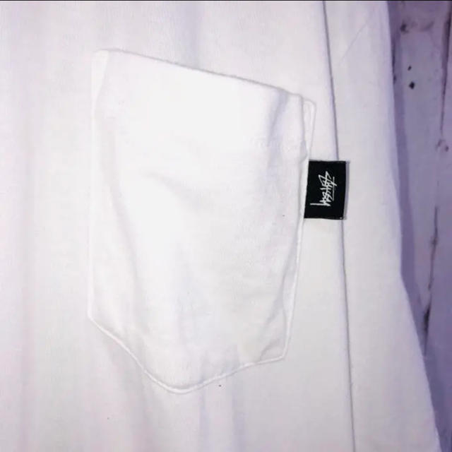 STUSSY(ステューシー)のSTUSSY 激レア　ネックプリントロゴT メンズのトップス(Tシャツ/カットソー(半袖/袖なし))の商品写真