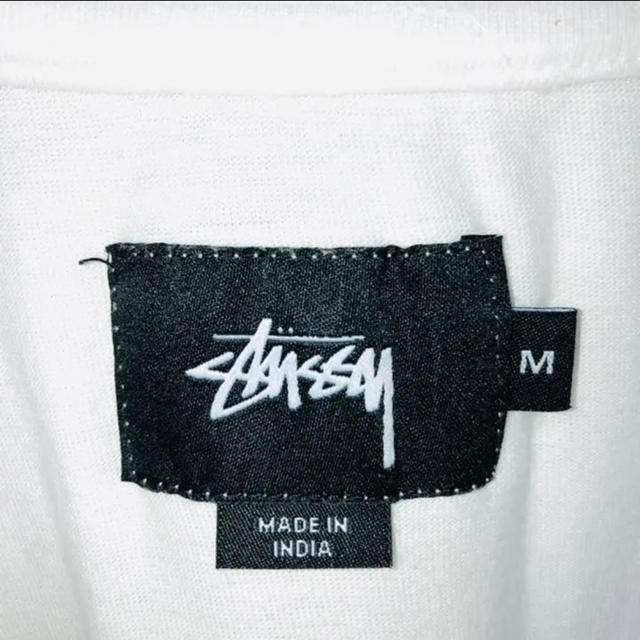 STUSSY(ステューシー)のSTUSSY 激レア　ネックプリントロゴT メンズのトップス(Tシャツ/カットソー(半袖/袖なし))の商品写真