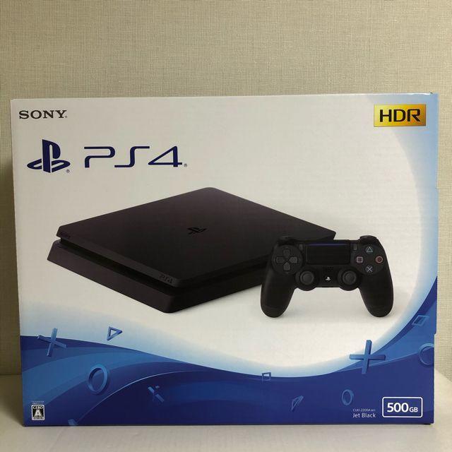 PS4【新品／保証付／送料込】PlayStation4 ジェットブラック 500GB