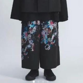 lad musician 花柄ワイドスラックス vivid 19ss - スラックス