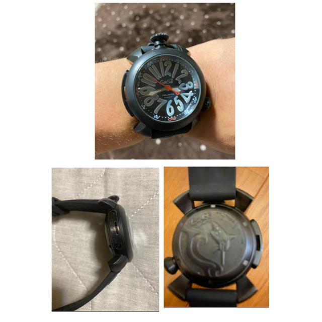 GaGa MILANO(ガガミラノ)のガガミラノ ダイビング48MM 300m防水  5042 美品 メンズの時計(腕時計(アナログ))の商品写真