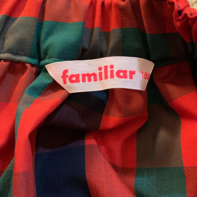 familiar(ファミリア)のファミリア150スカート キッズ/ベビー/マタニティのキッズ服女の子用(90cm~)(スカート)の商品写真