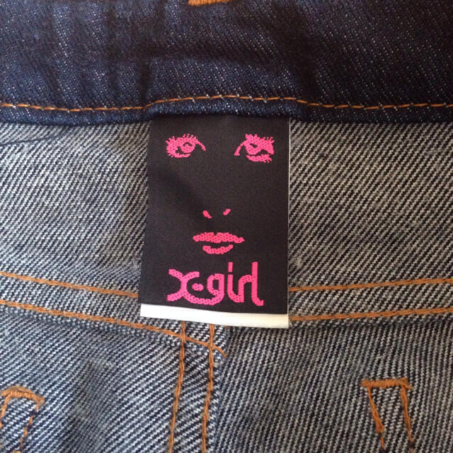 X-girl(エックスガール)のX-girlデニム レディースのパンツ(デニム/ジーンズ)の商品写真