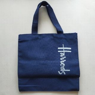 ハロッズ(Harrods)の Harrods ハロッズ トートバッグ ネイビー(トートバッグ)