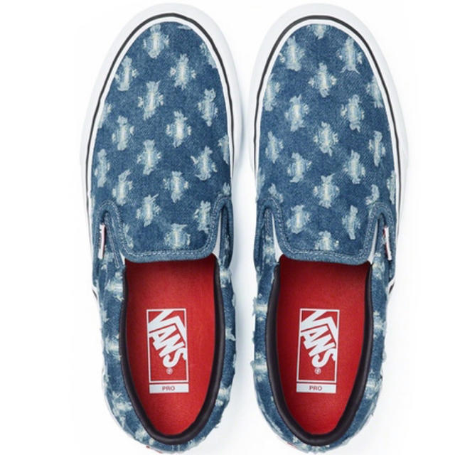 Supreme(シュプリーム)のsupreme×vans スリッポン(29cm) メンズの靴/シューズ(スリッポン/モカシン)の商品写真