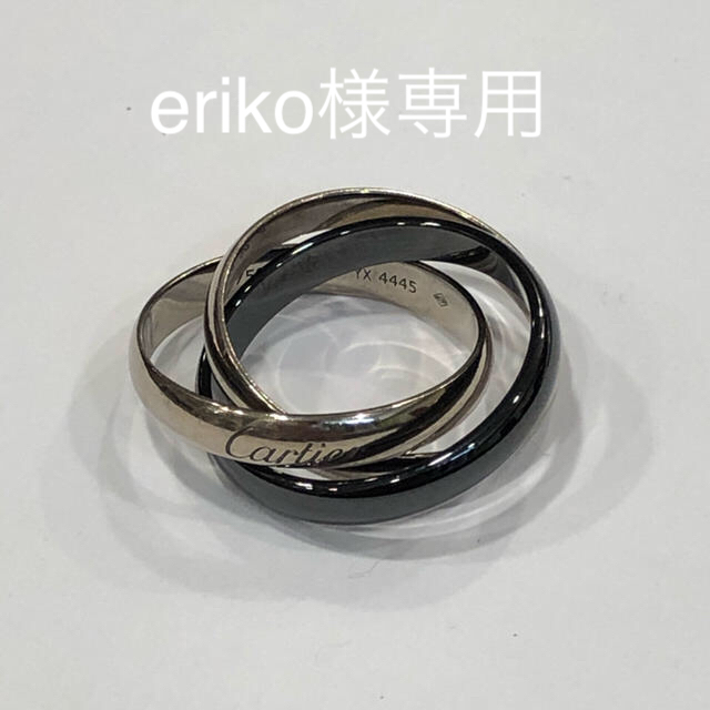 リング(指輪)Cartier Trinity Ring ,Classic Ceramic