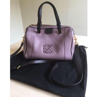 ロエベ(LOEWE)のLOEWE フスタ25  ミニショルダー　パープルグレー　ロエベ　アマソナ(ショルダーバッグ)