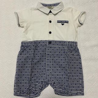 アルマーニ ジュニア(ARMANI JUNIOR)の専用です　アルマーニベビー♡ロンパース(ロンパース)