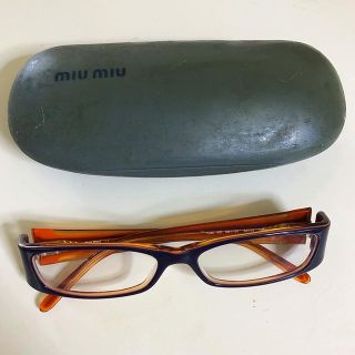 ミュウミュウ(miumiu)のmiumiu メガネフレーム(サングラス/メガネ)