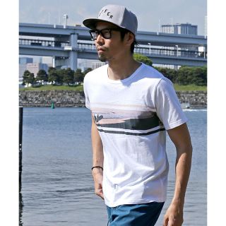 ザダファーオブセントジョージ(The DUFFER of ST.GEORGE)のダファー　フォトプリントTシャツ　S(Tシャツ/カットソー(半袖/袖なし))