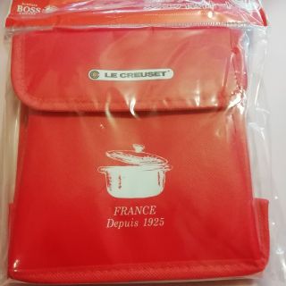 ルクルーゼ(LE CREUSET)のル　クルーゼ　保冷バッグ　レッド(エコバッグ)