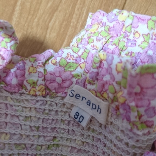 Seraph(セラフ)のseraph 80㎝ ロンパース キッズ/ベビー/マタニティのベビー服(~85cm)(ロンパース)の商品写真