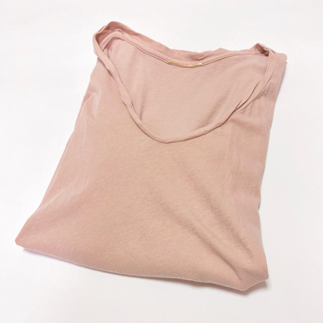 DEUXIEME CLASSE(ドゥーズィエムクラス)のDeuxiemeClasse Garment Dye Tシャツ ピンク レディースのトップス(Tシャツ(半袖/袖なし))の商品写真