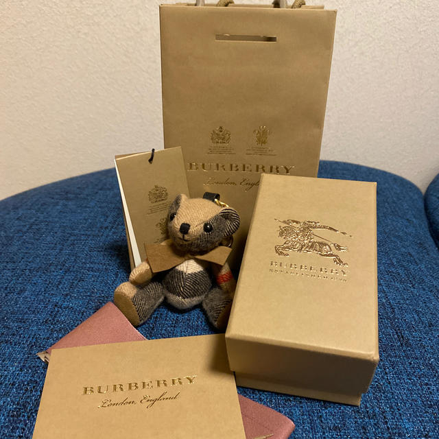 BURBERRY(バーバリー)のバーバリー クマ キーホルダー レディースのファッション小物(キーホルダー)の商品写真