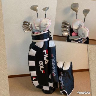 FILA GOLF  初心者 レディース ゴルフクラブ ハーフセット