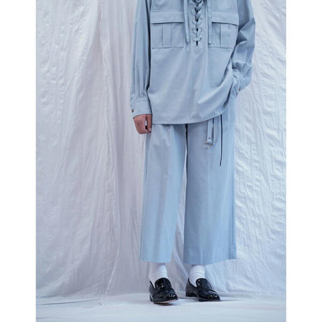 uru 20ss COTTON GABARDINE 2 TUCK PANTSの通販 by T's shop|ラクマ