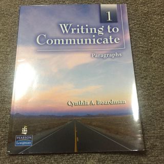 教科書＊「writing to communicate 1」(語学/参考書)