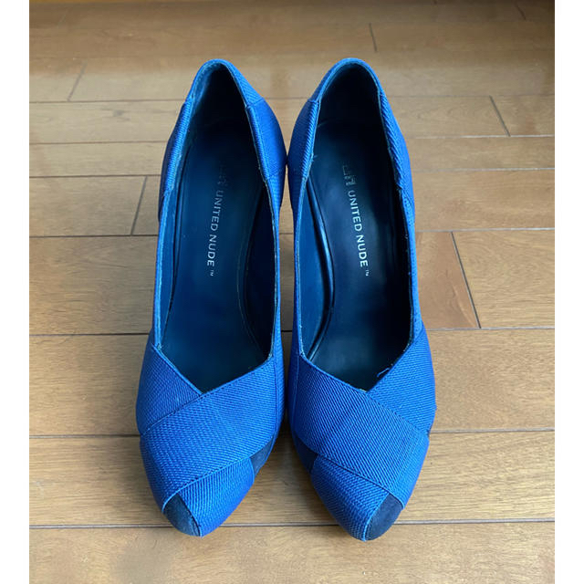 UNITED NUDE パンプス　ブルー レディースの靴/シューズ(ハイヒール/パンプス)の商品写真