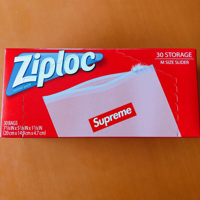 Supreme(シュプリーム)のSupreme Ziploc ジップロック 10枚 インテリア/住まい/日用品のインテリア/住まい/日用品 その他(その他)の商品写真