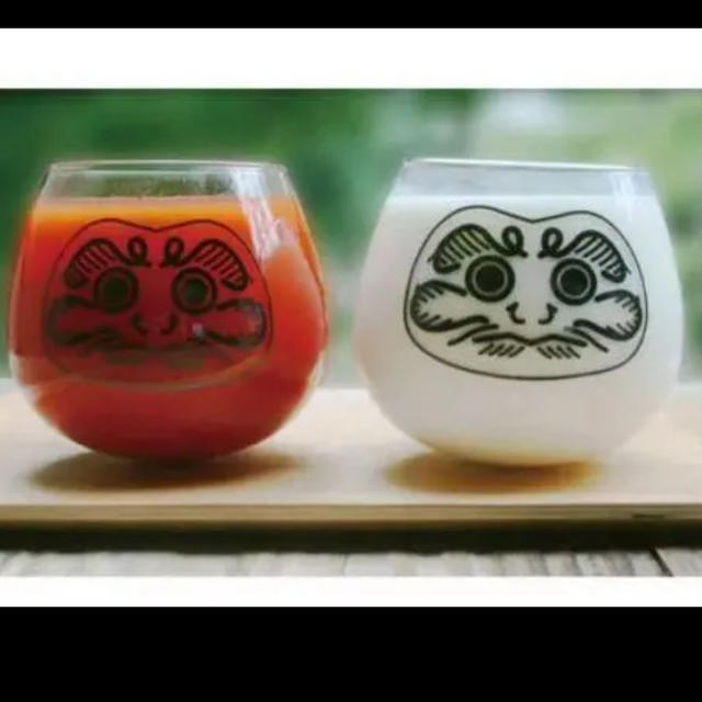 Floyd(フロイド)のFloyd だるまグラス　DARUMA GLASS 縁起物 インテリア/住まい/日用品のキッチン/食器(グラス/カップ)の商品写真