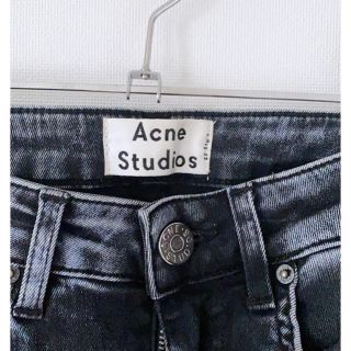 ACNE スキニーデニム　グレー25インチ