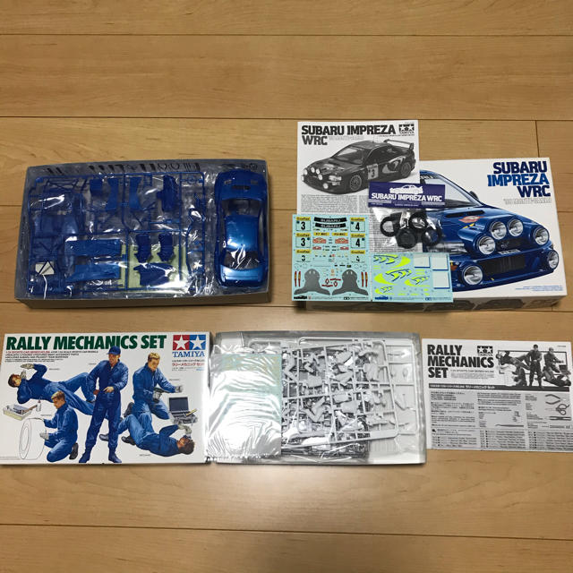 タミヤ 1/24 SUBARU インプレッサ WRC ラリーメカニックセットの通販 by ユウジ's shop｜ラクマ