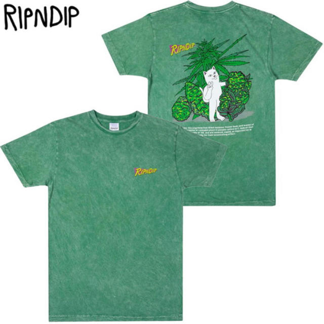 リップンディップ RIPNDIP PURPLE HAZE TEE Mサイズ