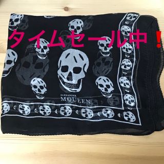 アレキサンダーマックイーン(Alexander McQueen)のアレキサンダーマックイーン　シルクシフォンストール(ストール)