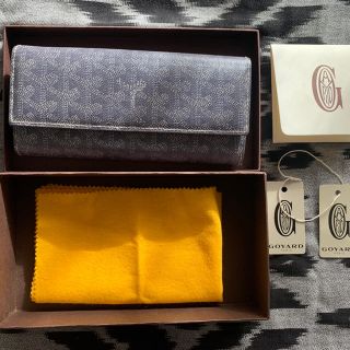 ゴヤール(GOYARD)のgoyard ゴヤール  長財布 グレー(財布)