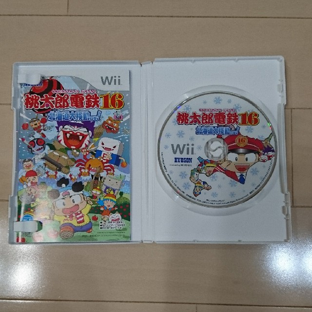 Wii(ウィー)の桃太郎電鉄16 北海道大移動の巻！（みんなのおすすめセレクション） Wii エンタメ/ホビーのゲームソフト/ゲーム機本体(家庭用ゲームソフト)の商品写真