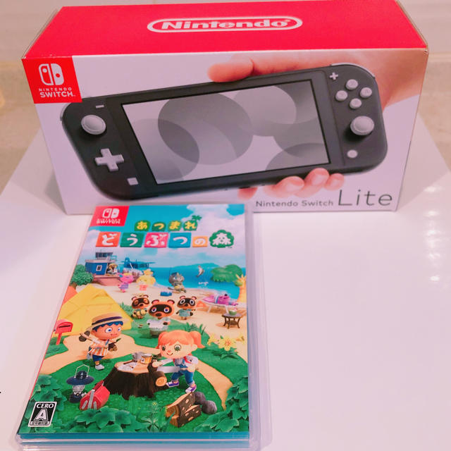 本日限定価格!!!Nintendo Switch Light☆あつ森ソフトset