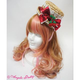 アンジェリックプリティー(Angelic Pretty)の♡レア♡AngelicPretty Berry garden ストローハット(麦わら帽子/ストローハット)