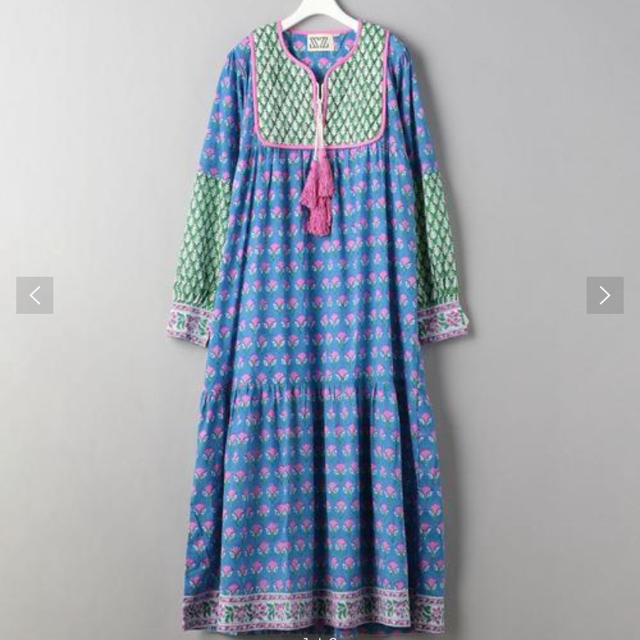 Ron Herman(ロンハーマン)の新品　SZ block prints jodhpur dress レディースのワンピース(ロングワンピース/マキシワンピース)の商品写真